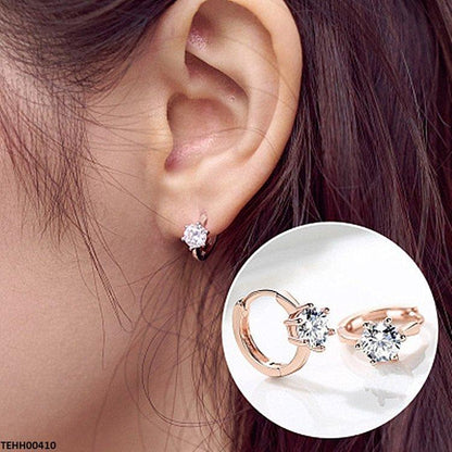 TEHH00410 BLX Round Ear Hoops Pair - TEHH