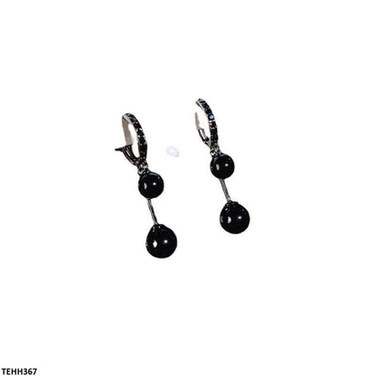 TEHH367 ZCD Double Boll Hoops Pair
