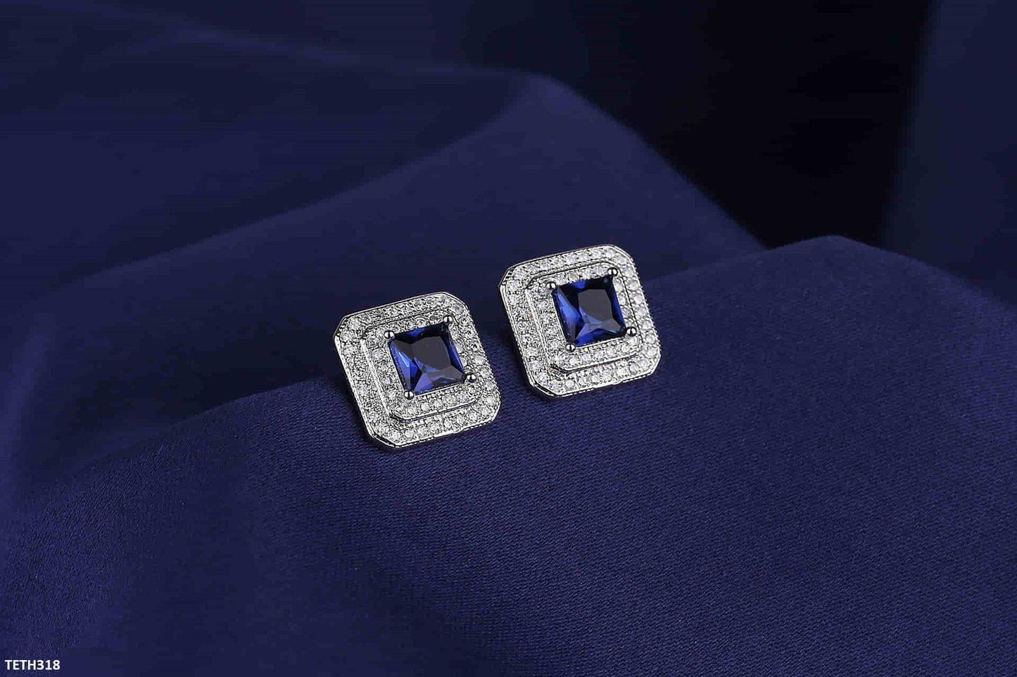 TETH318 BLX Step Square Sterling Tops Pair