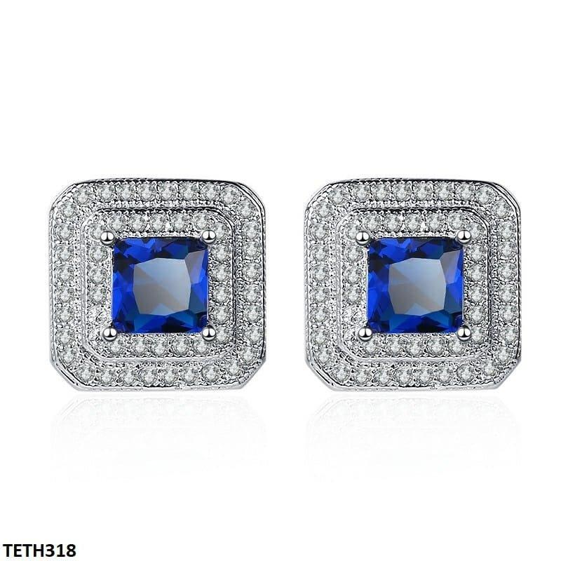 TETH318 BLX Step Square Sterling Tops Pair