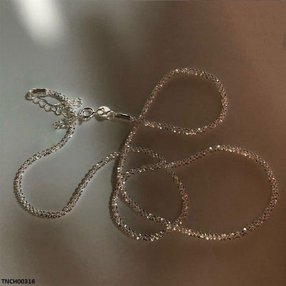 TNCH00316 WNS Sterling Silver Chain Necklace - TNCH