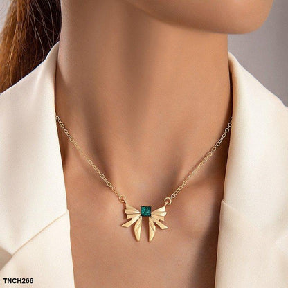 TNCH266 YYE Bowknot Necklace