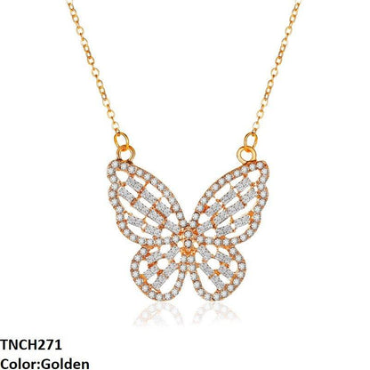 TNCH271 QWN Butterfly Necklace