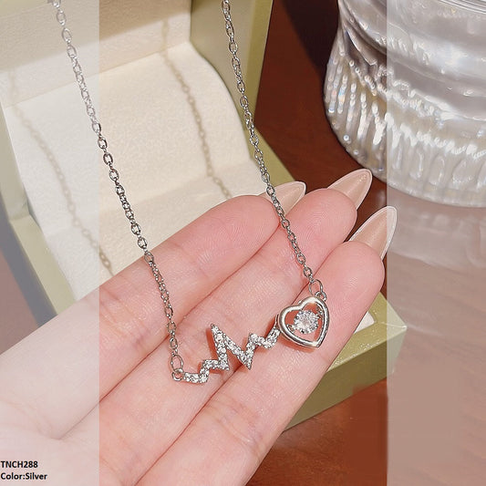 TNCH288 DDJ Heartbeat Necklace