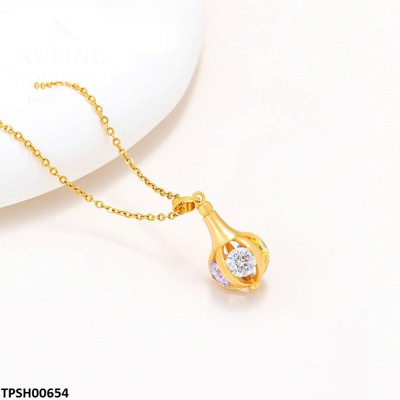 TPSH00654 XUP Multi Stone Ball Pendant - TPSH