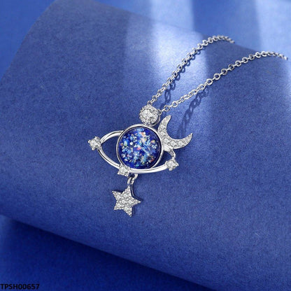 TPSH00657 JJF Moon/Star Drop Pendant - TPSH