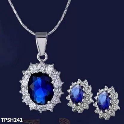 TPSH241 SDQ Oval Tops Pendant Set - TPSH