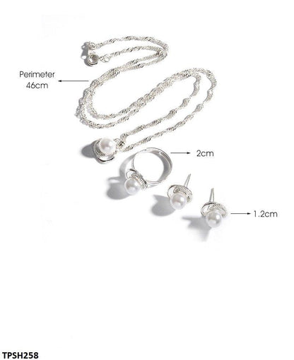 TPSH258 QWN Pearl Pendant Set