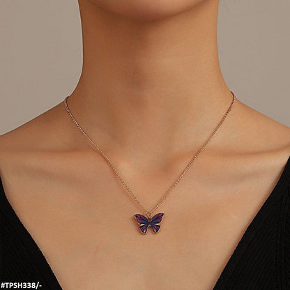 TPSH338 QWN Shaded Butterfly Pendant