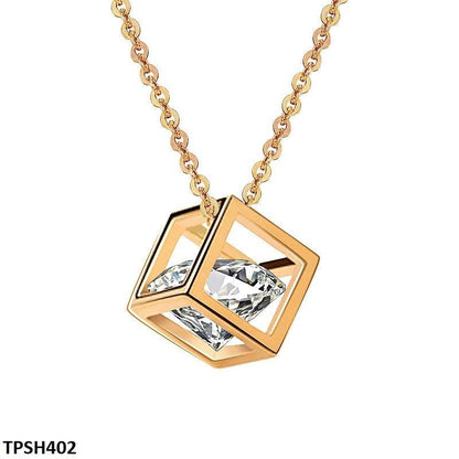 TPSH402 WKO Diamond In Cage Pendent