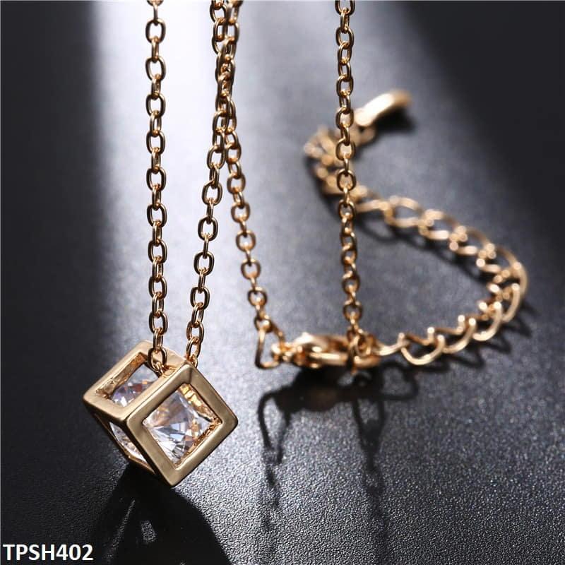 TPSH402 WKO Diamond In Cage Pendent