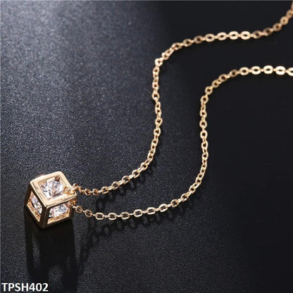 TPSH402 WKO Diamond In Cage Pendent