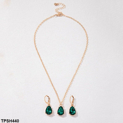 TPSH440 YYE Pear Pendent Set