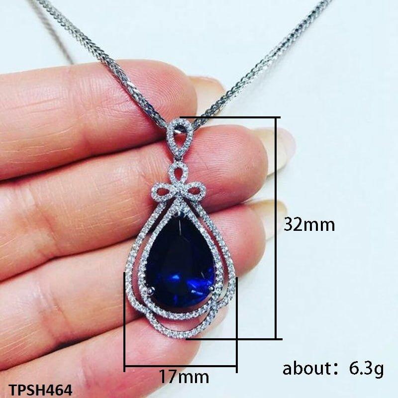 TPSH464 CSH Crown Tear Pendant