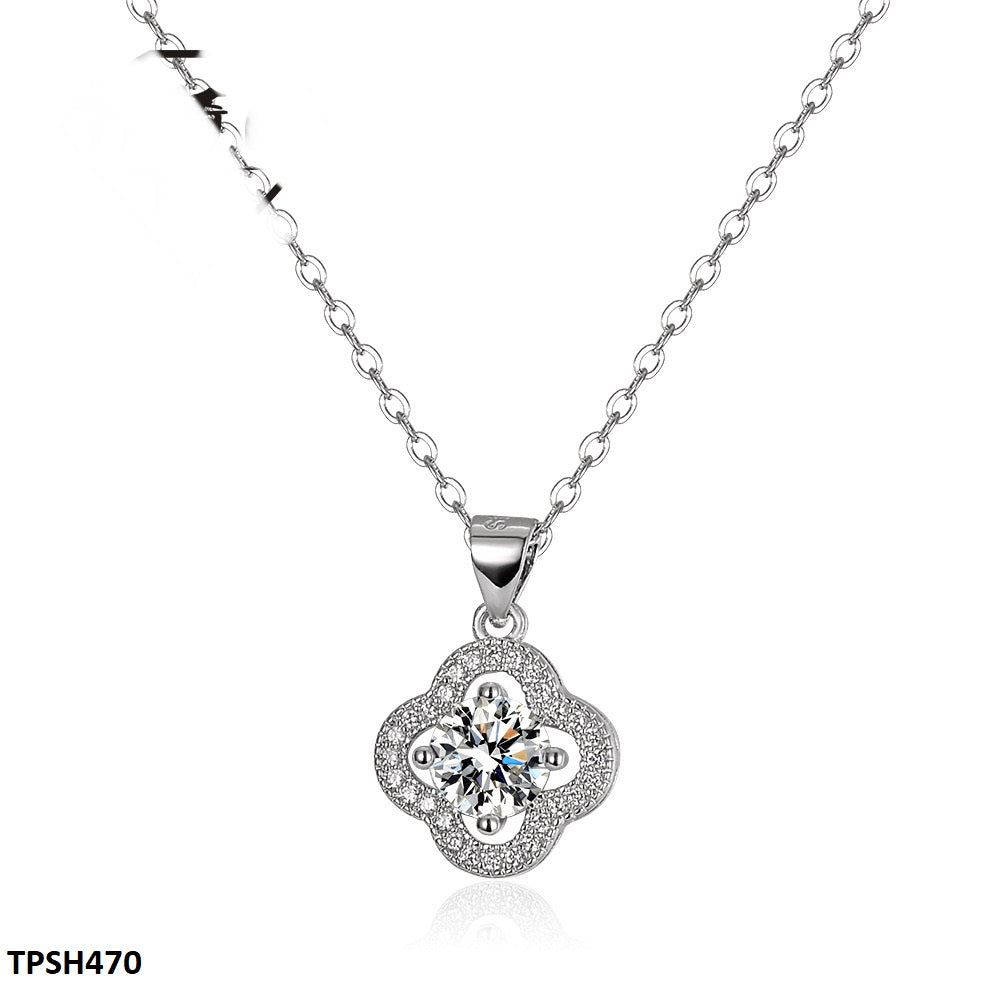 TPSH470 ZFQ Imp Silver Pendant