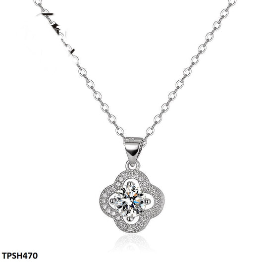 TPSH470 ZFQ Imp Silver Pendant