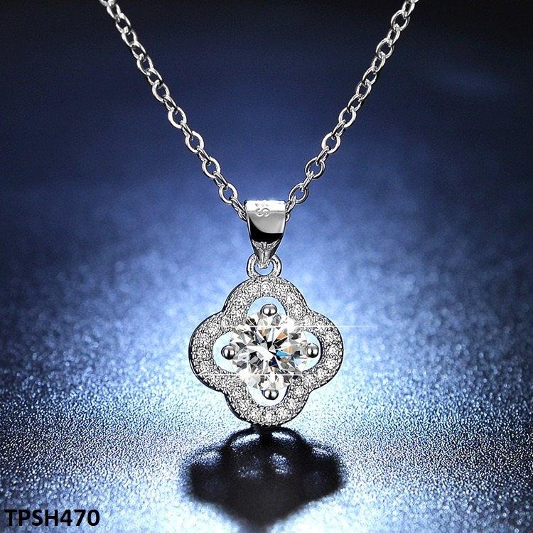 TPSH470 ZFQ Imp Silver Pendant