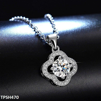 TPSH470 ZFQ Imp Silver Pendant