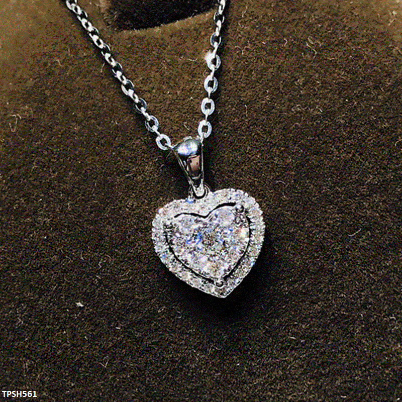 TPSH561 CSH Heart Pendent With Chain