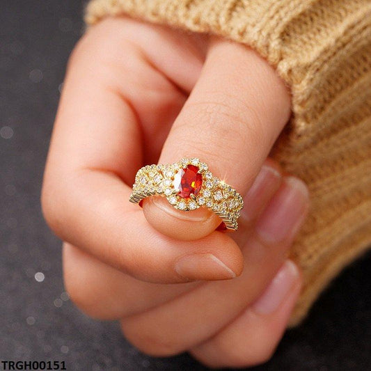 TRGH00151 CSH Oval Stone Ring - TRGH