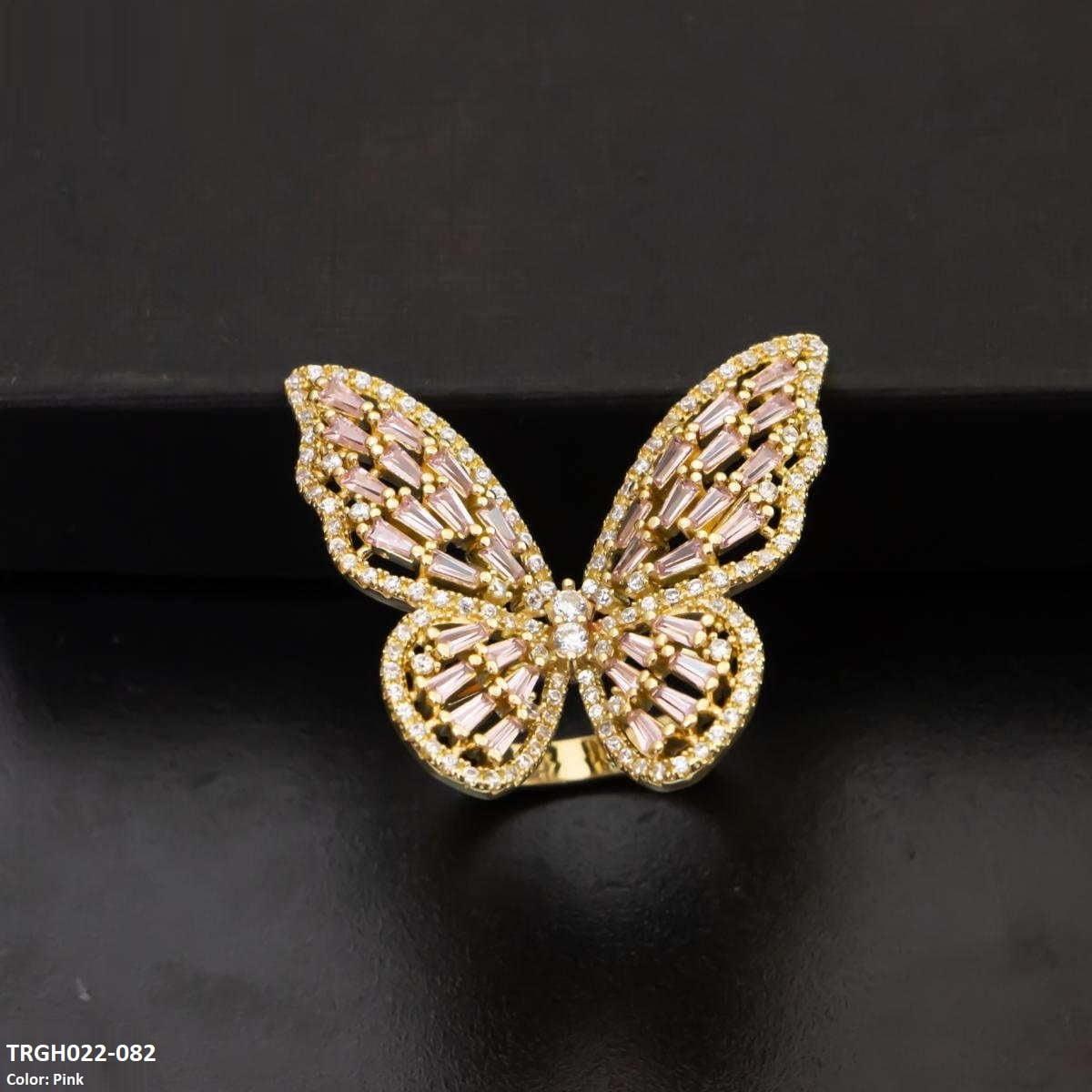 TRGH022 DNG Butterfly Ring Adjustable