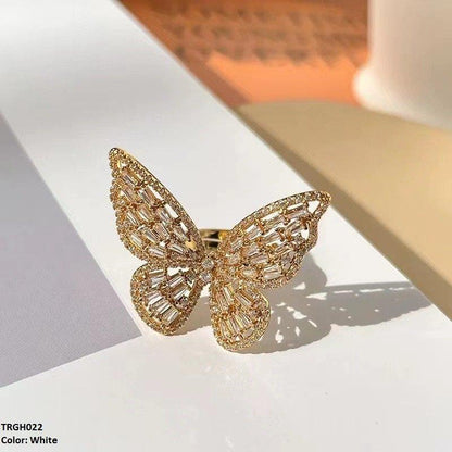 TRGH022 DNG Butterfly Ring Adjustable