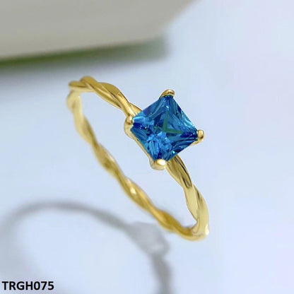 TRGH075 YJF Braid Square Adjustable Ring