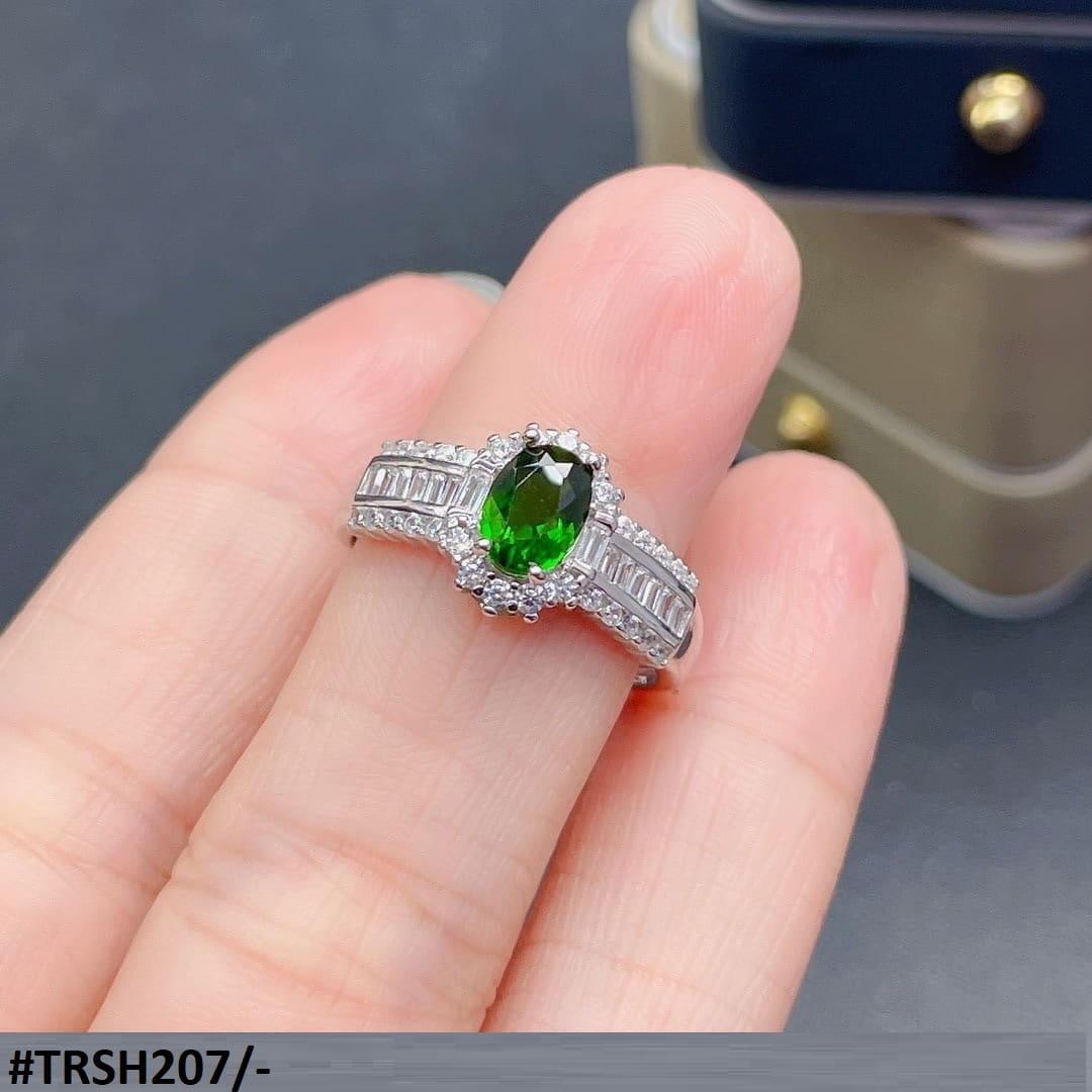 TRSH207 GWH Green Step Adjustable Ring