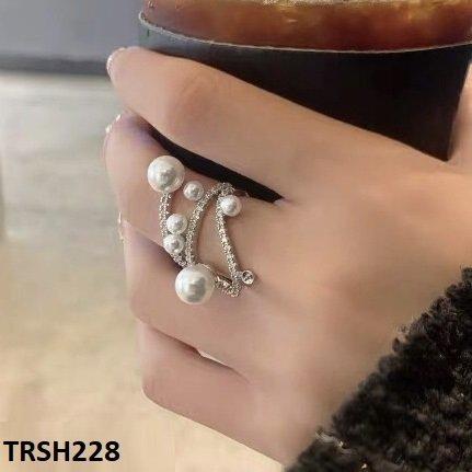 TRSH228 CJD Galaxy Pearl Adjustable Ring