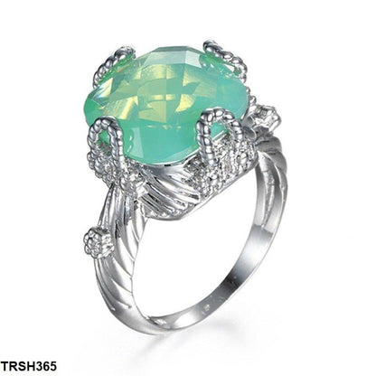 TRSH365 YLE Cushion Flower Ring