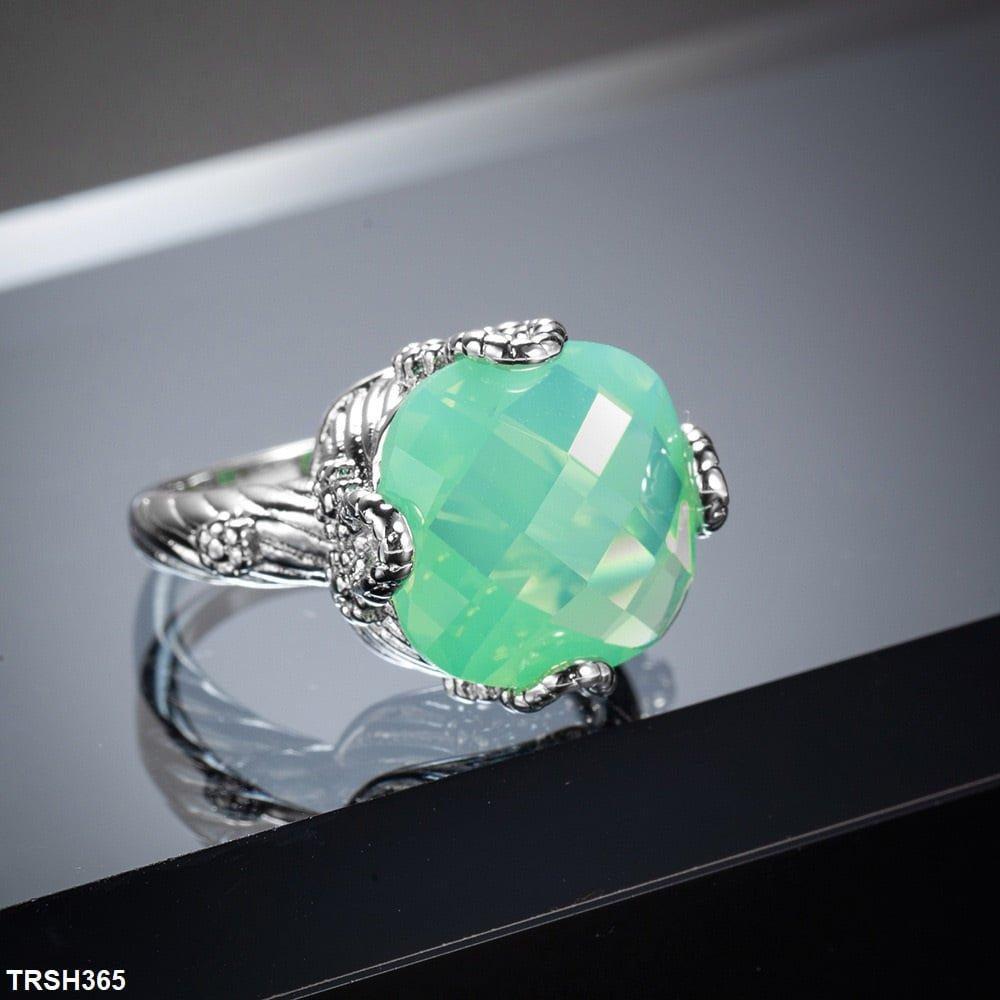 TRSH365 YLE Cushion Flower Ring