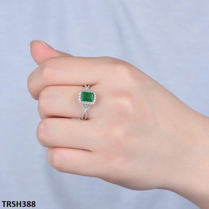 TRSH388 GWH Rectangle Adjustable Ring