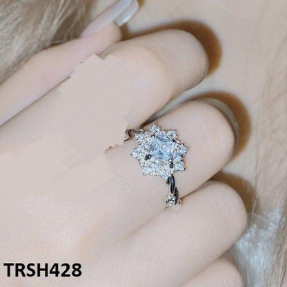 TRSH428 YJF Braid Cathedral Adjustable Ring