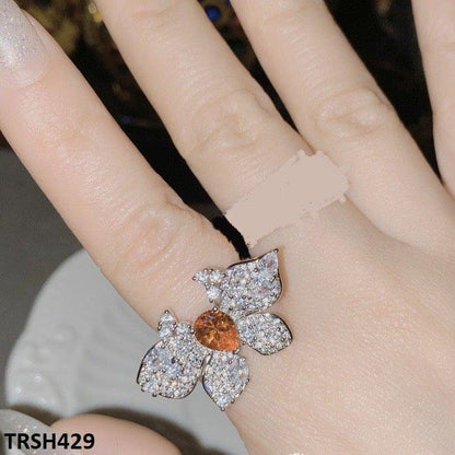 TRSH429 YJF Spider Flower Adjustable Ring