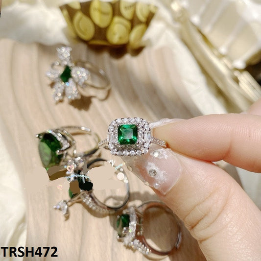 TRSH472 YJF Square Layered Ring