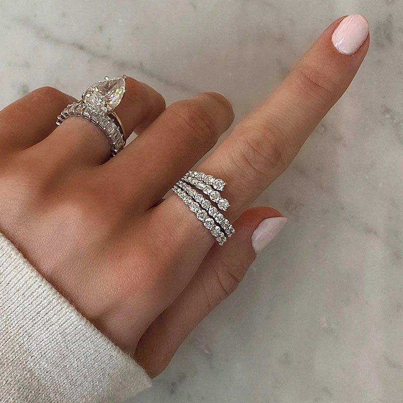 TRSH486 CSH Circle Layered Ring