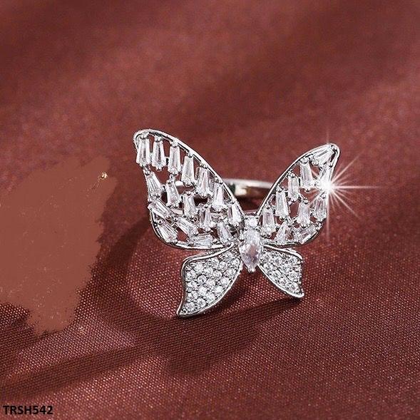 TRSH542 CLJ Butterfly Ring Adjustable