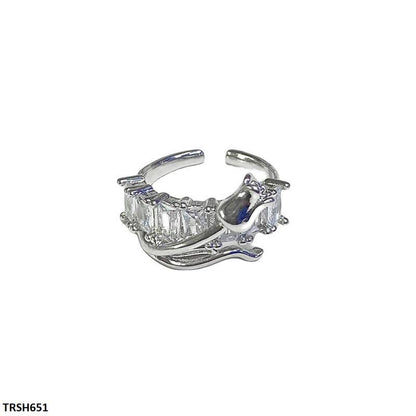 TRSH651 JJS Flower Ring Adjustable