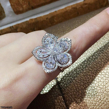 TRSH685 KYC Imp Flower Ring