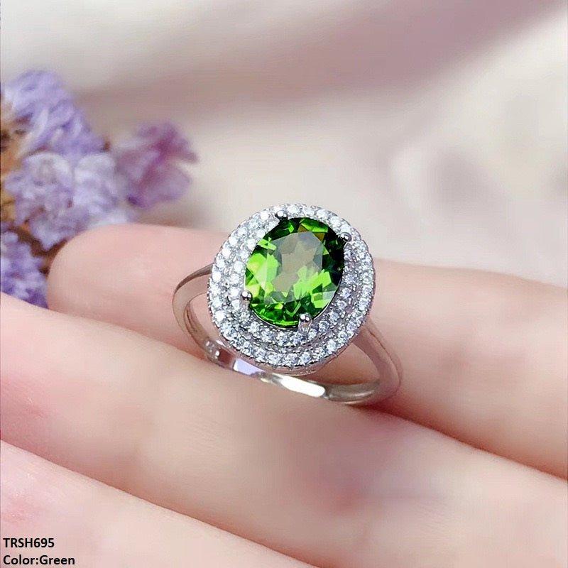 TRSH144 KRL Step Oval Adjustable Ring