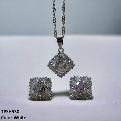 TPSH530 SHJ Flower Pendent Set