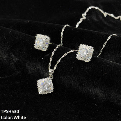 TPSH530 SHJ Flower Pendent Set