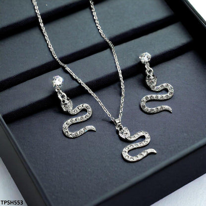 TPSH553 GCQ Snake Pendent Set