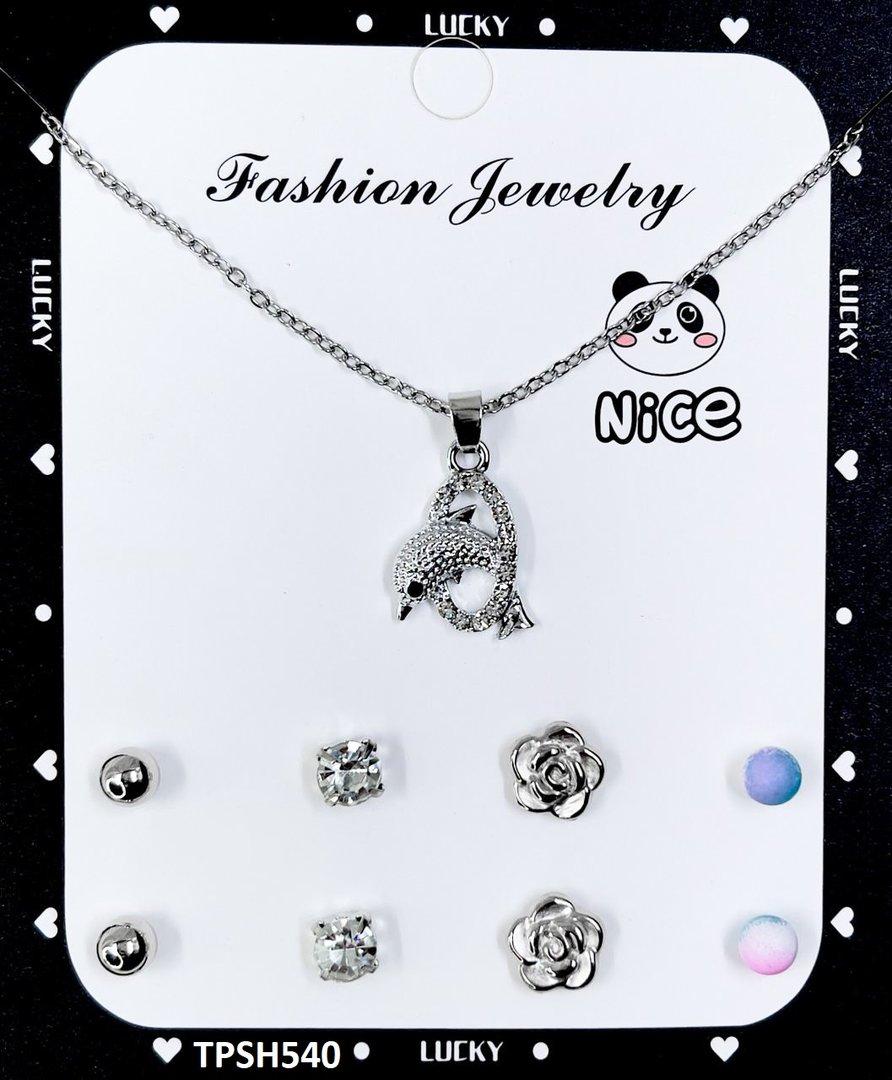 TPSH540 FNG Fish Pendent Set